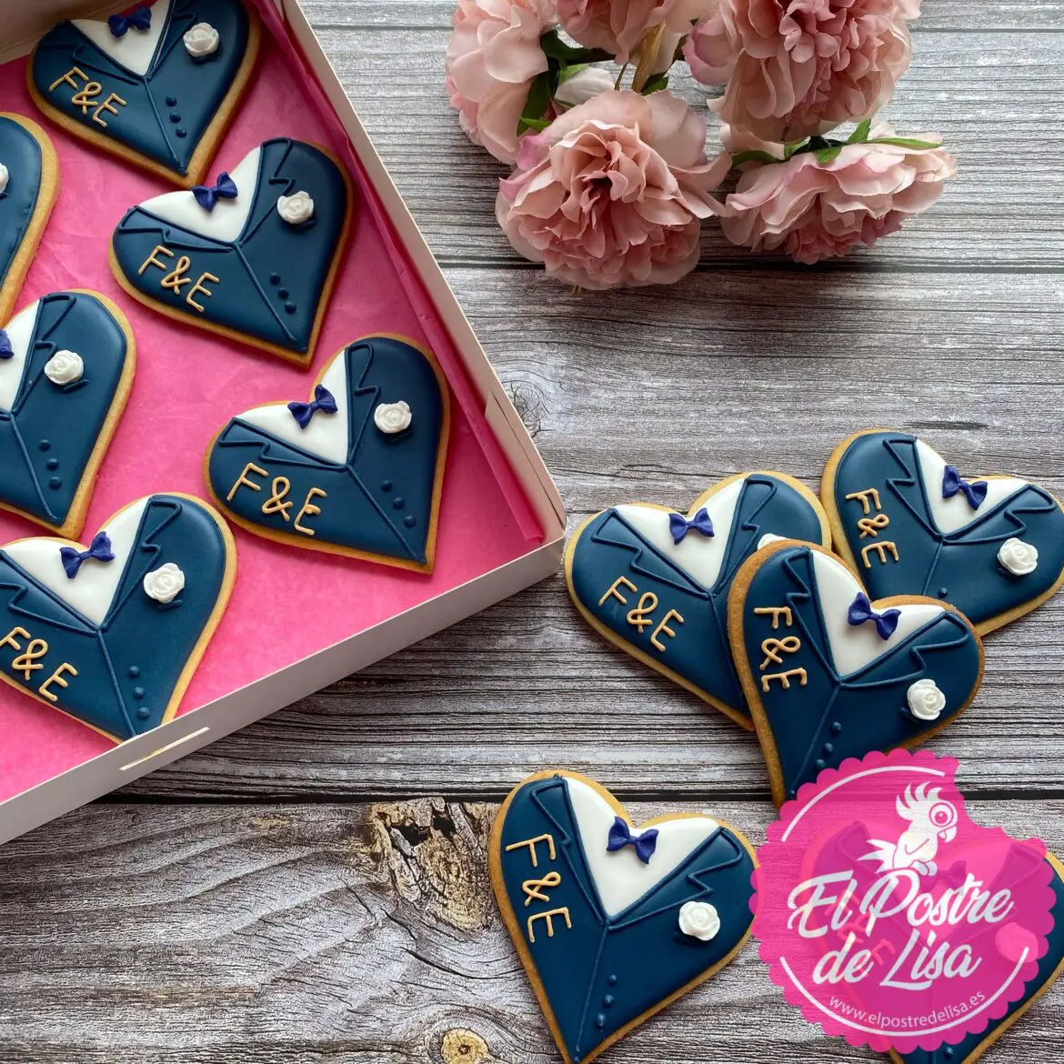 Galletas decoradas para Boda Galletas decoradas para Boda