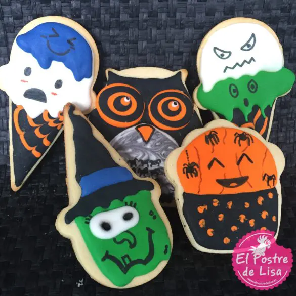 Galletas Decoradas de Halloween