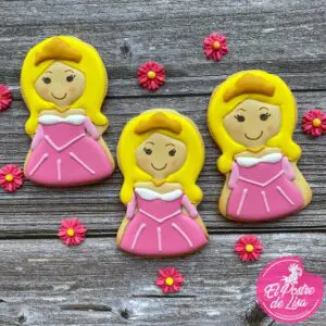 🌹🍪 Galletas Decoradas La Bella Durmiente: Un Festín de Encanto y Sabor Mágico ✨👸