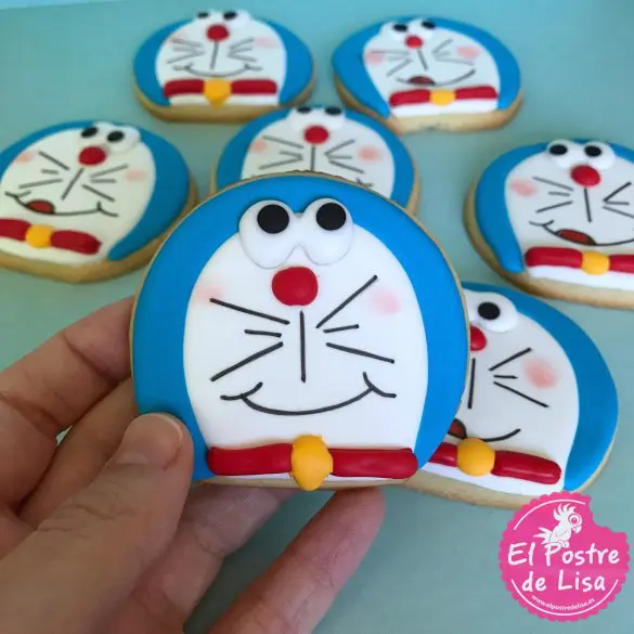 Galletas Decoradas de Doraemon