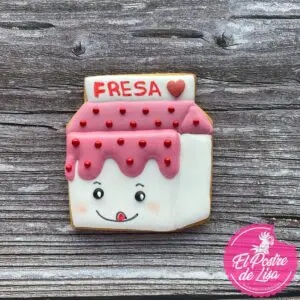 Galletas Decoradas Colegio: Batido, Dulce Energía para el Aprendizaje 📚🥤🍪