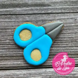 ✂️🍪 Galletas Decoradas Tijeras Diseño Exquisito en Cada Mordisco 💜