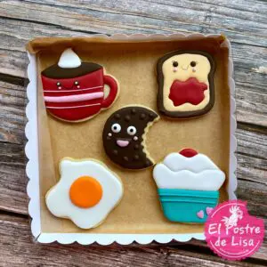 Set de Galletas Decoradas: Desayuno, Inicia tu Día con Dulzura 🌅🍪