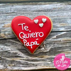 👨💖🍪 Galletas Decoradas Te Quiero Papá - ¡Expresa tu Amor con un Bocado Dulce! 🎁🌟