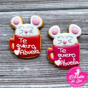 👵👴☕🍪 Galletas Decoradas: Taza para Abuelos - ¡Un Regalo Dulce y Reconfortante para tus Queridos Abuelos! 💕🎄🎁