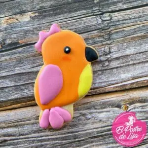 🐦🍪 Galletas Decoradas Aves Agapornis - Delicias tropicales que te harán volar de felicidad