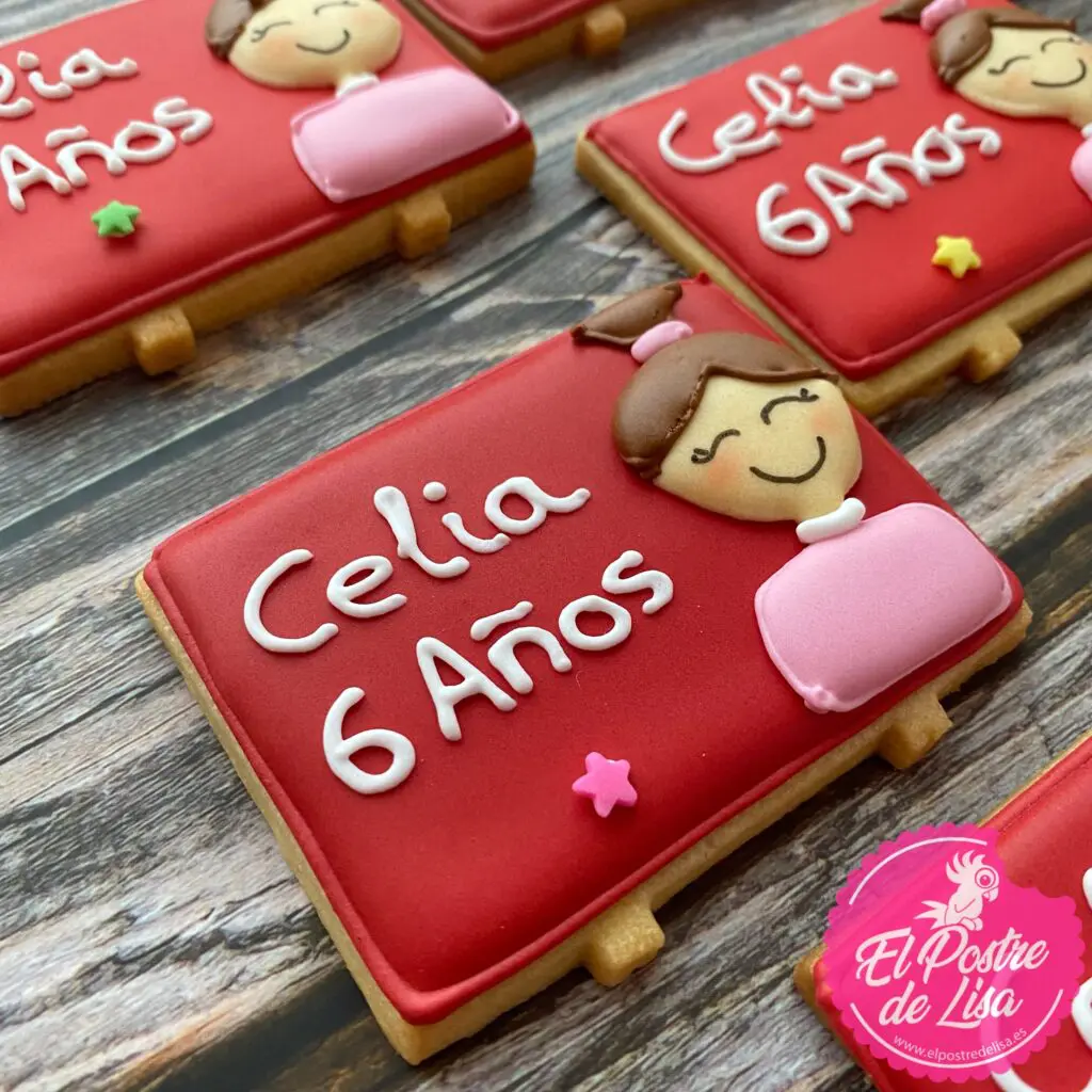 Galletas decoradas con nombre personalizadas – Detalle dulce para cumpleaños