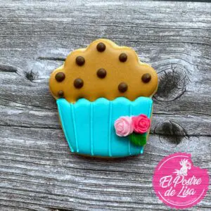 Galletas Decoradas Magdalena con Chips de Chocolate: Delicia Irresistible 🧁🍫🍪