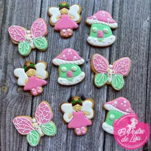 🧚🍪 Set de Galletas Decoradas Hadas en el Bosque - ¡Magia y Dulzura en Cada Bocado! 🎁✨