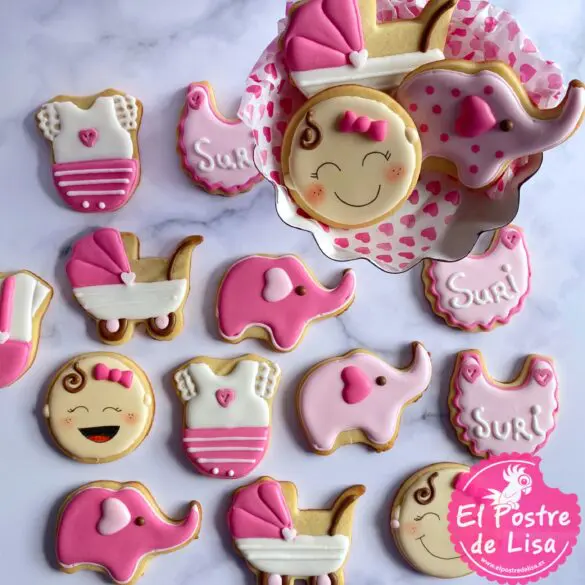 Galletas Decoradas de Bauitizo