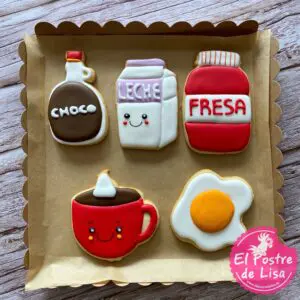 Set de Galletas Decoradas: Desayuno Dulce, Inicio del Día con Sabor 🌅🍪