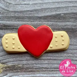 Galletas Decoradas en Forma de Tirita - Dulces Con Cariño para Sanar el Día