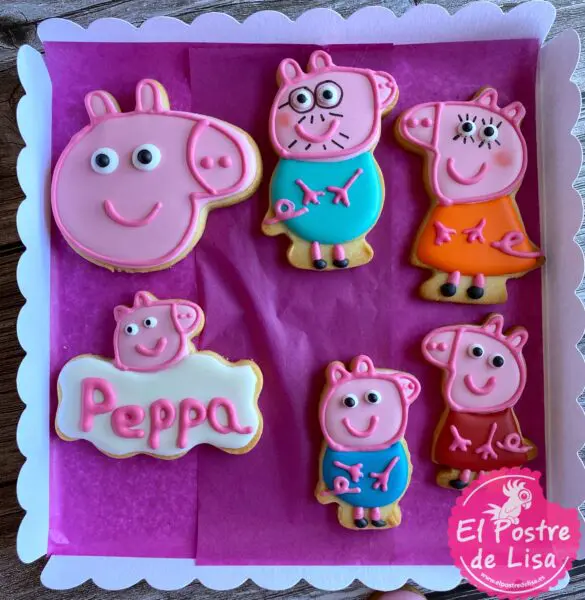 Galletas Decoradas Peppa pig