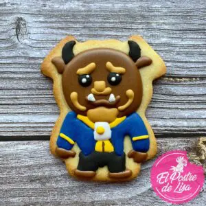 🌹 Galletas Decoradas La Bestia: Fuerza y Dulzura en Cada Bocado 🦁🍪