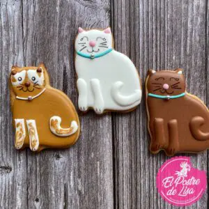 😺🔔 Galletas Decoradas: Gatitos con Cascabel - Una Delicia Juguetona para los Amantes de los Gatos 🐾😻