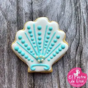 🐚 Galletas Decoradas Concha: Sabores del Mar en Cada Mordisco 🌊🍪