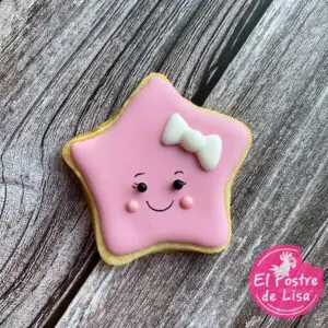 🌟🍪😄 Galletas Decoradas Estrella Risueña Un Bocado de Dulzura Estelar y Alegría 😊