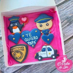 Galletas Decoradas Papá Policía