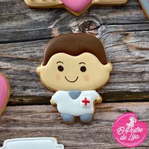 Galletas Decoradas Enfermero - ¡Agradece a los Héroes de la Salud con un Dulce Detalle!