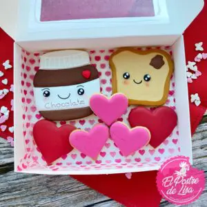 💖 Set Súper Dulce de Galletas Decoradas para San Valentín: Amor en Cada Mordisco 💏