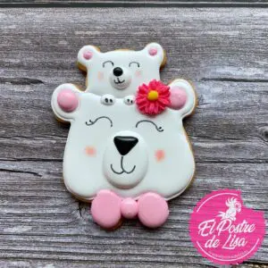 🐻🌸🍪 Galletas Decoradas Ositos Flores - ¡Un Encantador Regalo de Dulzura y Alegría! 🎁💐