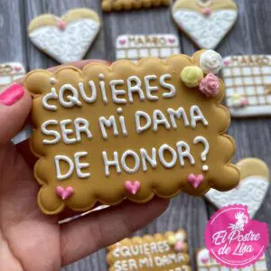 Galletas Decoradas para Damas de Honor: Elegancia en Cada Detalle 👰🍪