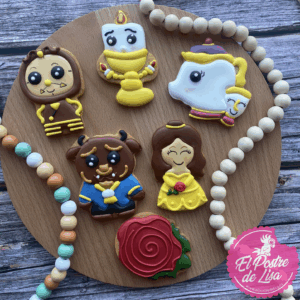 Set Galletas Decoradas La Bella y la Bestia – Un cuento dulce en cada bocado