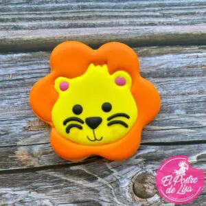 🦁🍪 Galletas Decoradas: León - Una Dulce Aventura Salvaje en cada Bocado 🌿🍃