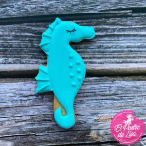 🐠🍪 Galletas Decoradas Caballito de Mar: Sumérgete en un Bocado de Fantasía Acuática 🍪🐠