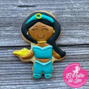 👑🍪 Galletas Decoradas Princesa Jazmine: Un Festín de Sabor y Elegancia Oriental ✨🌸