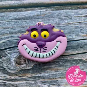 🎩 Galletas Decoradas Gato de Cheshire Magia y Sonrisas Garantizadas 🌈🍪