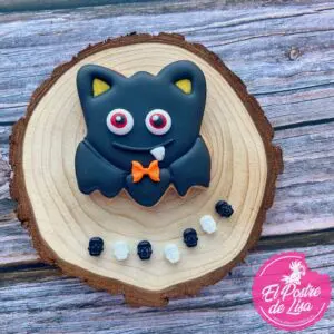 🦇🍪 Galletas Decoradas Halloween Murciélago Chulo - ¡Un Vuelo Dulce y Divertido para Tu Fiesta! 🎃🎉