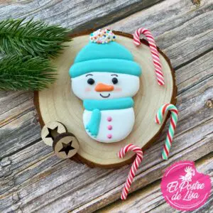 ⛄🍪 Galletas Decoradas Muñeco de Nieve - ¡Un Dulce Compañero Invernal para Tu Navidad!🎄🎁