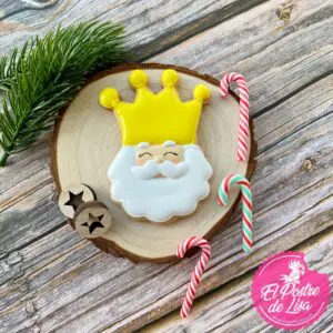 👑🍪 Galletas Decoradas Reyes Magos - Melchor, ¡Un Regalo Dulce y Real para Celebrar la Epifanía! 🌟🎁