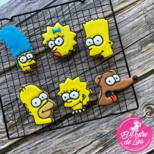 Set de Galletas Decoradas de Los Simpson 🍪📺