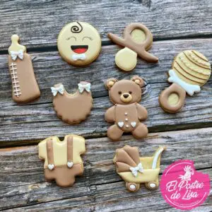 Set de Galletas Decoradas Bebé: Dulzura en Cada Detalle 👶🍪