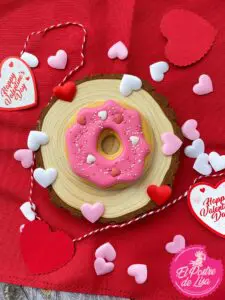 🍩 Galletas Decoradas Donut Corazones: Amor en cada mordisco 💖