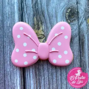 Galletas Decoradas Lazo Minnie Mouse: Encanto en Cada Mordisco 🎀🍪