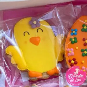 🐥🍪 Galletas Decoradas Pollito de Pascua - ¡Celebra la Alegría de la Pascua con estas Delicias! 🐰🌷