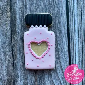 Galletas Decoradas Perfume Barbie: Elegancia y Sabor en Cada Bocado 💖🍪