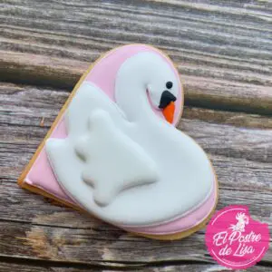 🦢 Galletas Decoradas Cisne Elegancia y Sabor en cada Mordisco 🌸🍪