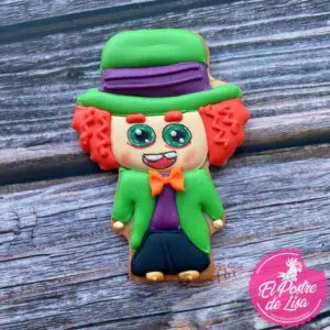 🎩 Galletas Decoradas Sombrerero Loco: Excentricidad y Sabor de Alicia en el País de las Maravillas 🎩🍪