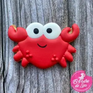 🦀🍪 Galletas Decoradas Cangrejo Feliz - Delicias costeras que te harán sonreír con cada mordida