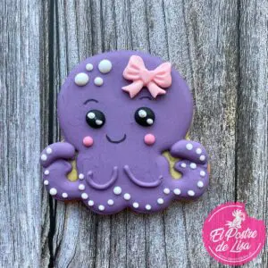 🐙 Galletas Decoradas Pulpito Delicias Tentadoras del Océano 🌊🍪