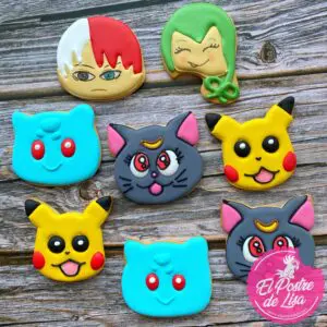 🌟 Set Galletas Decoradas Amigos de Pokémon: Sabor y Diversión Garantizados 🍪⚡️
