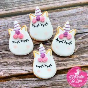 🦄🍪 Galletas Decoradas Unicornio Kawaii - ¡Magia y Dulzura en cada Bocado!🎁😍