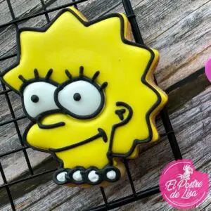 Galletas Decoradas Lisa Simpson: ¡Sabor a Jazz! 🎷🍪