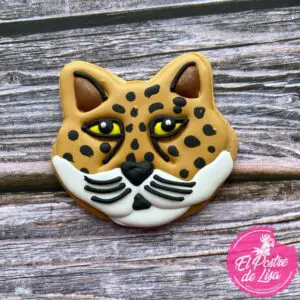 🐆 Galletas Decoradas Leopardo Elegancia Salvaje en Cada Bocado 🌿🍪