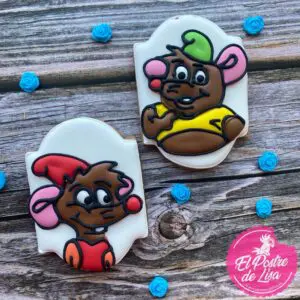 🐭🍪 Galletas Decoradas de los Ratones de la Cenicienta: ¡Magia y Sabor en Cada Bocado! 🎩✨