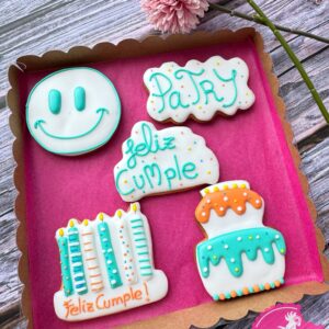 Galletas decoradas para cumpleaños